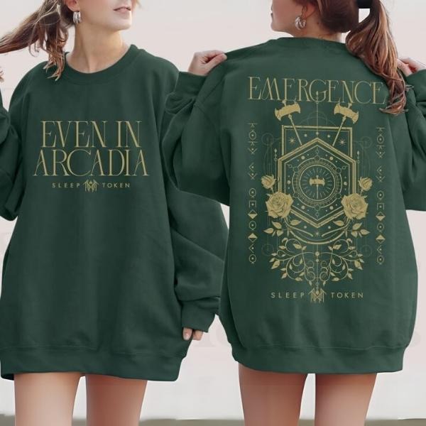 Vintage Design 2025 Sleep Token Even In Arcadia, Emergence T-shirt, Sweatshirt, Hoodie, Vintage Rock Band Hoodie Sleep...