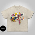 Vintage Diamond Cross Graphic Print T-Shirt, Vintage Graphic Y2k Tee, Grillz Tshirt, Y2k Clothing, Unisex Crewneck Medium...