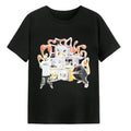 Vintage Dirty Graphic Acid Washed T-Shirt, Hoodie, Sweatshirt S-3XL, Streetwear & Underwear Summer Round Neck