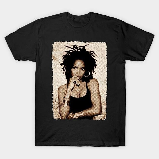 Lauryn Hill 80s 90s // Vintage Distressed T-Shirt Hoodie, Sweatshirt | GrindPrints.com