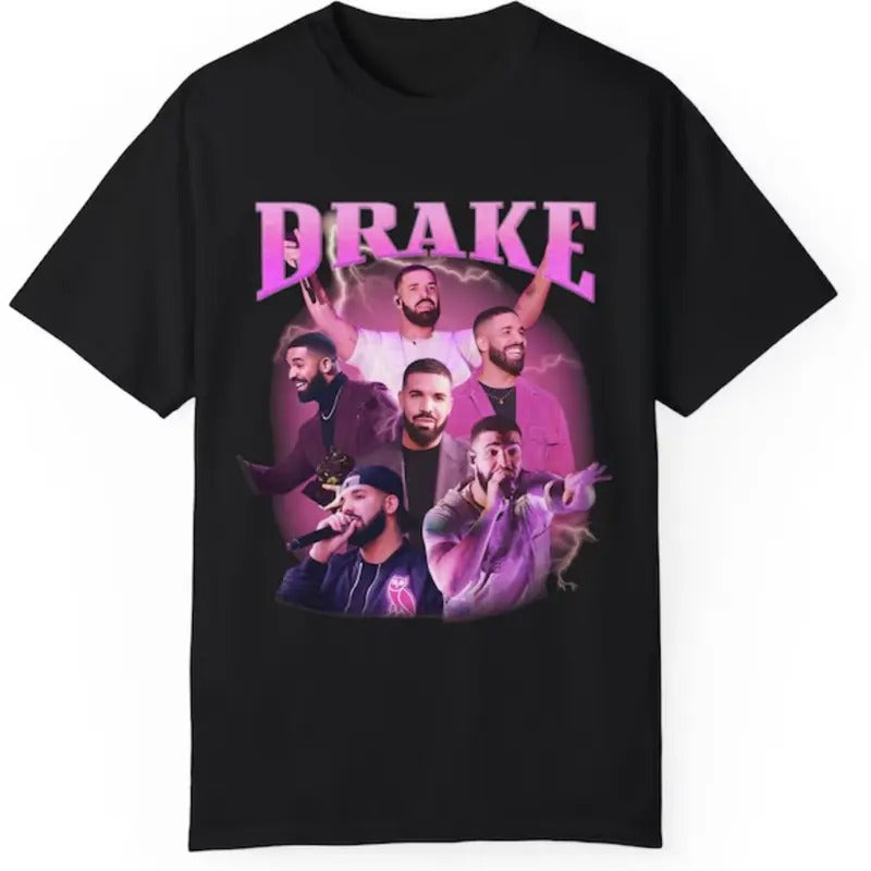 Vintage Drake Shirt, Drake Rapper Shirt, Hip Hop Legends T Shirt, Retro Vintage Shirt Hoodie, Sweatshirt | GrindPrints.com