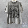 Vintage Dreamy Art Graphic Shirt, Retro Creepy 90s Shirt, Abstract Art Cotton Shirt, Line Art Vintage Tee, Oversized Cool...