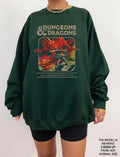 Vintage Dungeons & Dragons 1974 Sweatshirt TShirt Hoodie, DnD Sweatshirt, DnD Shirt, Dungeon Master Sweatshirt, Fantasy...