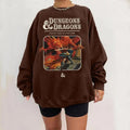 Vintage Dungeons & Dragons 1974 Sweatshirt, DnD Sweatshirt, Dungeon Master Sweatshirt Cotton Fabric T-Shirts, Hoodie