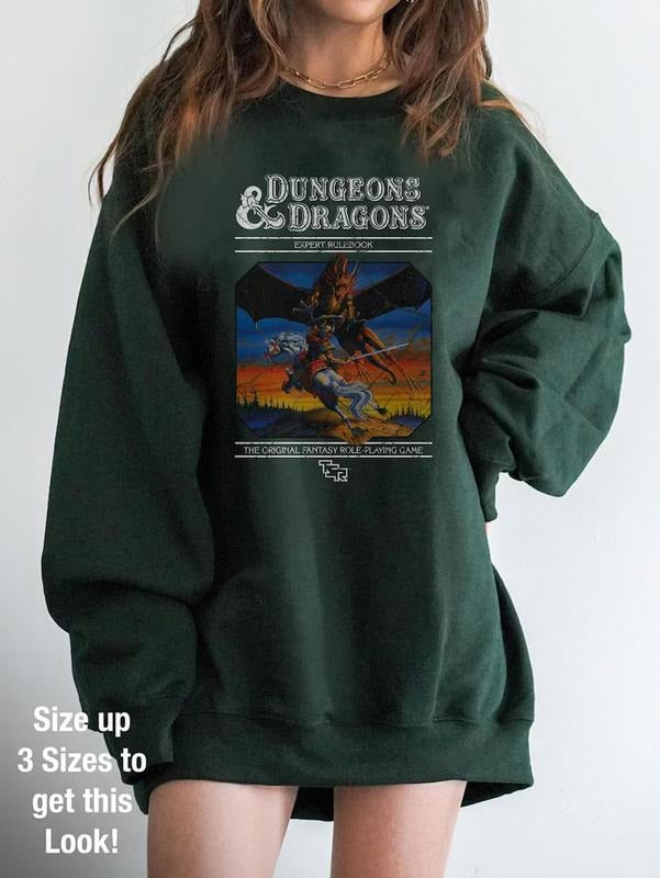 Vintage Dungeons and Dragons Inpsired Tee, Dungeons & Dragons 1974 Inspired Tee, DnD Shirt Hoodie, Sweatshirt