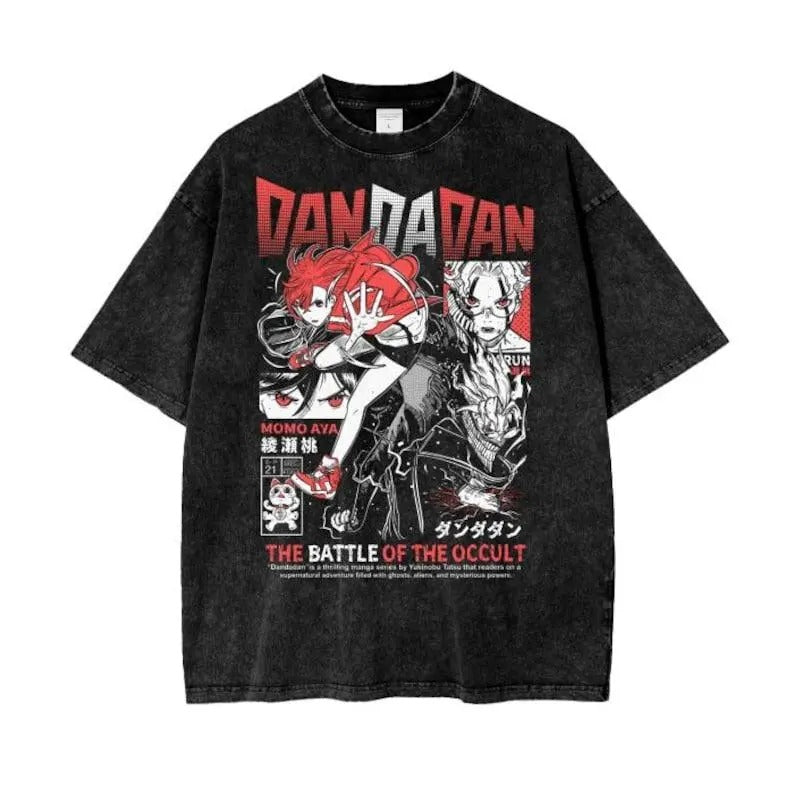 Vintage Dyenomite Mineral Wash Dandadan Shirt Anime Wash Shirt Classic Cotton T-Shirts, Hoodie, Sweatshirt