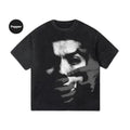 Vintage Fear Portrait Graphic Print Acid Washed Unisex T-Shirt, Hoodie, Sweatshirt S-3XL, Mens & Womens Streetwear Tops &...