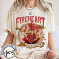 Vintage Fire-Heart Shirt, Throne of Glass Shirt, to Whatever End Shirt, Sjm Tee, You Do Not Yield T-Shirt, acotar merch,...