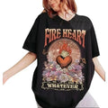 Vintage Fire-heart Shirt, To Whatever End t-shirt, SJM quotes, SJM, You do not yield t-shirt, throne of glass book merch,...