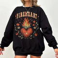Vintage Fire-heart Sweatshirt, To Whatever End Sweatshirt, SJM quotes, Throne of Glass Sweatshirt, SJM tee, You do not...