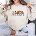 Vintage Friends Scooby Doo Sweatshirt, Scooby Doo Best Day Ever Shirt, Cartoon Scooby Doo Friends Sweater, Friends Tee,...