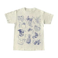 Vintage Fruits And Berries 90s Tattoo Tshirt, Retro Fruit Lovers Cute Shirt, Cherry Unisex Y2k Relaxed Lemon Graphic Top,...