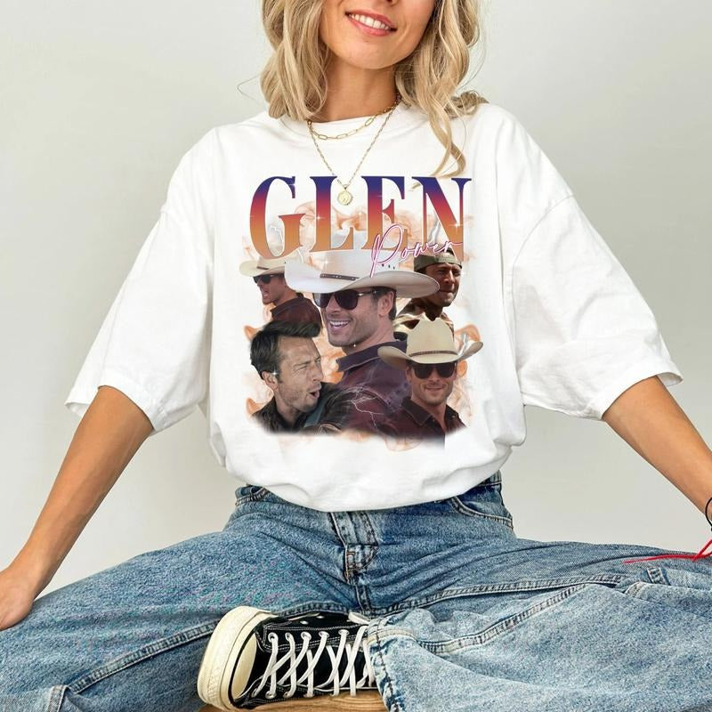 Vintage Glen Powell Comfort Colors Shirt, If You Feel It, Chase It Shirt, Not My First Tornadeo, Twister Shirt, Retro...