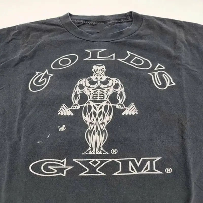 Vintage Golds Gym 1990s Retro Shirt, Top Menswear Tshirt Streetwear Hoodie, Sweatshirt | GrindPrints.com