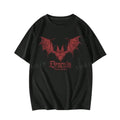 Vintage Goth Men Bat Print Graphic Tee, Sweatshirt, Hoodie Gift For Women Top Womenswear Underwear Cotton Polyester T-Shirt