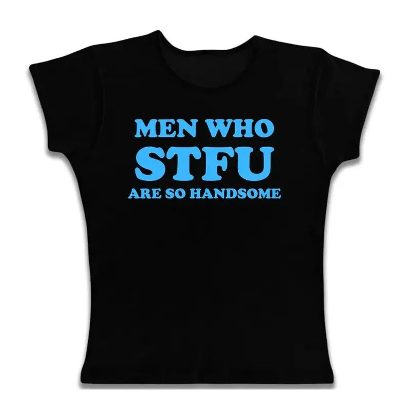 Vintage Gothic Emo Girl Tops Baby Tee, Funny Shirt, Women Summer Short Sleeve Shirt, Emo Scene 2000s Clothes, Y2k 2000...