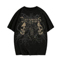 Vintage Grunge Punk Men Gothic-Style Skull And Cross Graphic Tee, Sweatshirt, Hoodie Gift For Women Top Womenswear...