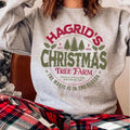 Vintage Hagrids Christmas Tree Farm Sweatshirt, Christmas Magical Shirt, Wizard Christmas Sweatshirt, Wizard School...