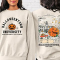 Vintage Halloween Crewneck T-Shirt, Retro Halloween Back and Front Sweatshirt, Halloween Pumpkin Horror Shirt, Halloween...