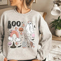 Vintage Halloween Sweatshirt, Halloween Sweater, Halloween Shirts for Women, Halloween Crewneck Hoodie | GrindPrints.com