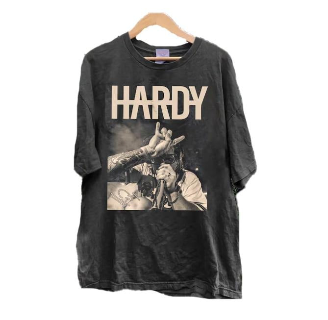 Vintage Hardy Music Tour TShirt,  Quit Graphic Tee, Fans Gift Country Music shirt Cotton Fabric Hoodie, Sweatshirt