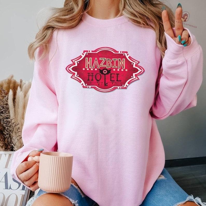 Vintage Hazbin Hotel Charlie Hazbin Hotel Sweatshirt T-Shirts, Hoodie | GrindPrints.com