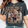 Vintage If You Feel It, Chase It - Glen Powel Shirt,  Gildan T-shirt Gift For Woman and Man Unisex T-Shirt , Movie...