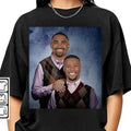 Vintage Jalen Hurts Saquon Barkley Shirt, Football Step Bros, Funny Gift 90s Bootleg Graphic Unisex Shirt, Sweatshirt,...