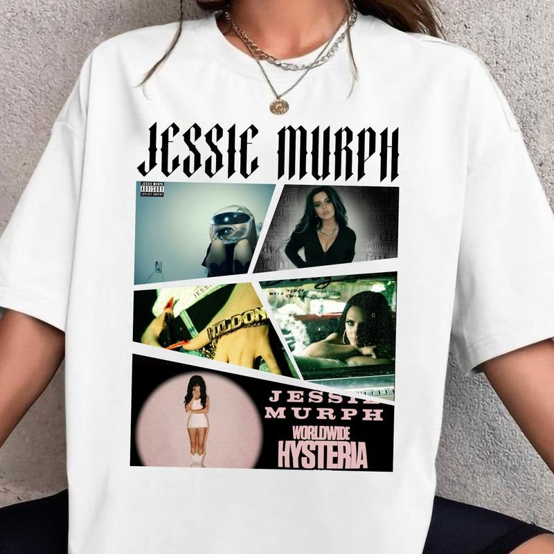 Vintage Jessie Murph Worldwide Hysteria tour T-shirt, Jessie Murph In The Sticks Sweatshirt Jessie Murph Merch Jessie...