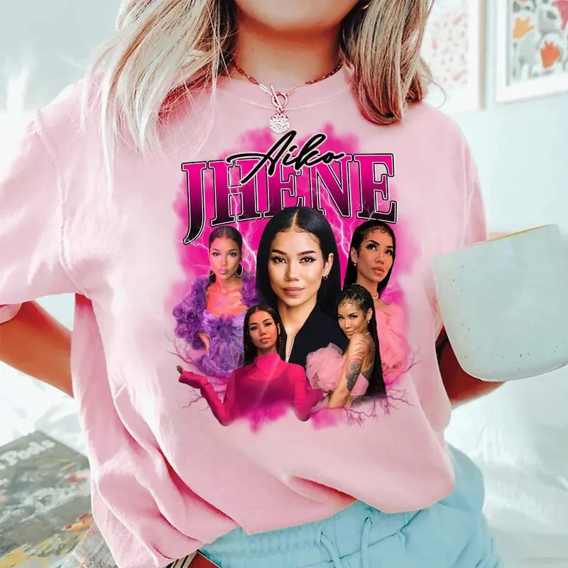 Vintage Jhene Aiko Shirt Retro Jhene Aiko T-shirt Jhene Aiko Graphic Sweatshirt, The Magic Hour Tour Hoodie Gift For Fans...