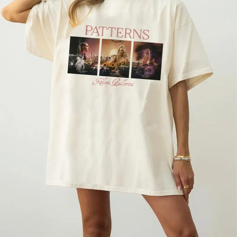 Vintage Kelsea Ballerini T-shirt Kelsea Ballerini Patterns Sweatshirt Kelsea Ballerini Merch Kelsea Ballerini Live On...