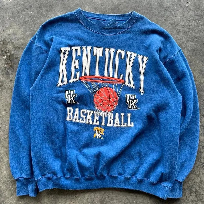 Vintage Kentucky Basketball Sweatshirt T-Shirts, Hoodie | GrindPrints.com