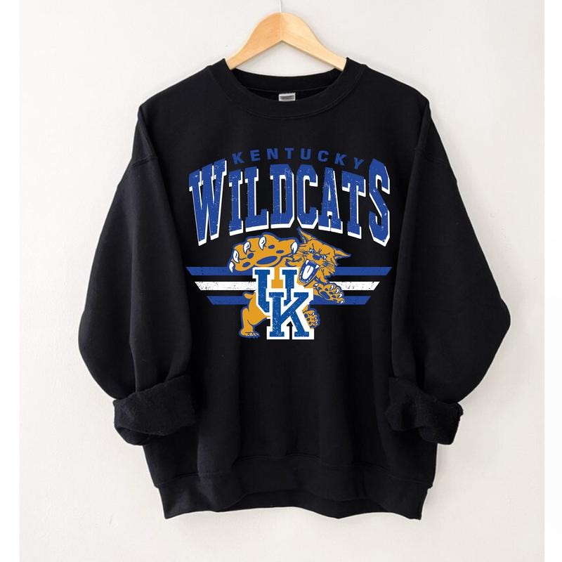 Vintage Kentucky Wildcats Ncaa Basketball Unisex Classic T-shirt Sweatshirt Hoodie, Vintage Basketball T Shirt, March...