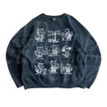 Vintage Kittens Playing Sweatshirt, Retro Cat Sweater, Cute Cats Playing Sweater, Cat Lovers Gift, Cozy Warm Unisex...