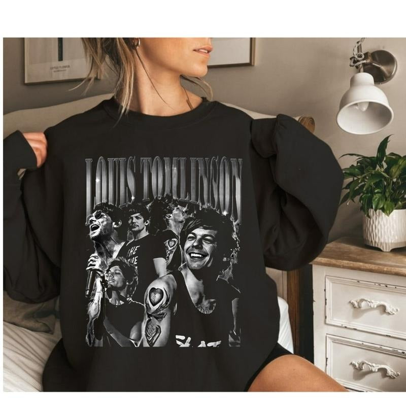 Vintage LV Sweatshirt Unisex Classic, Music Sweatshirt, Gift For Men, Style For Men and Women. Crewneck Fit T-Shirts, Hoodie