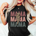 Vintage Leopard Mama Shirt, Motherhood TShirt, Mother's Day Gift Womenswear Tops Hoodie, Sweatshirt | GrindPrints.com