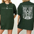 Vintage Limited Sleep Token Gate Heavy Metal T-Shirt, Sweatshirt, Hoodie, Unisex Oversize Rock Band Washed Heavyweight...