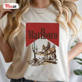 Vintage Marlboro Cowboy T-Shirt Retro Tee Wild West Hoodie, Sweatshirt | GrindPrints.com