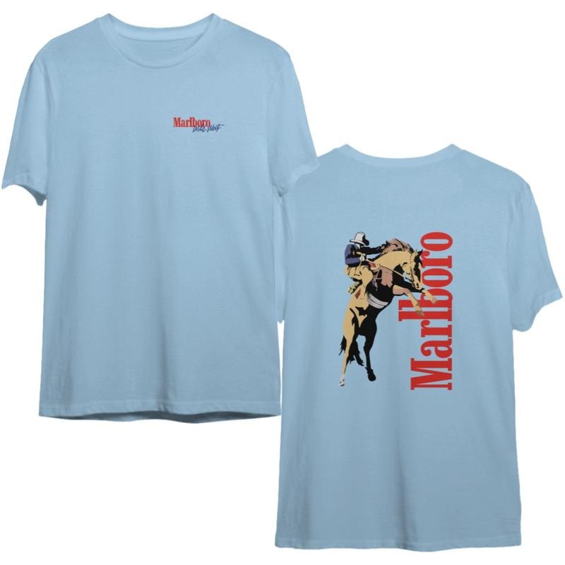 Vintage Marlboro Cowboy Wild West, Cowboy Shirt, Country Shirt, Western Tshirt, Southern Shirt, Country Girl  T-shirt,...