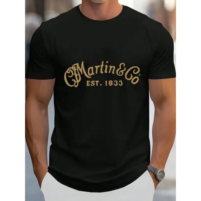 Vintage Martin Guitars Soft Breathable Absorbent Crew Neck Round Neck Casual Comfortable Sweat Wicking Relaxed Fit Print Shirt Made USA T-Shirts, Hoodie, Sweatshirt