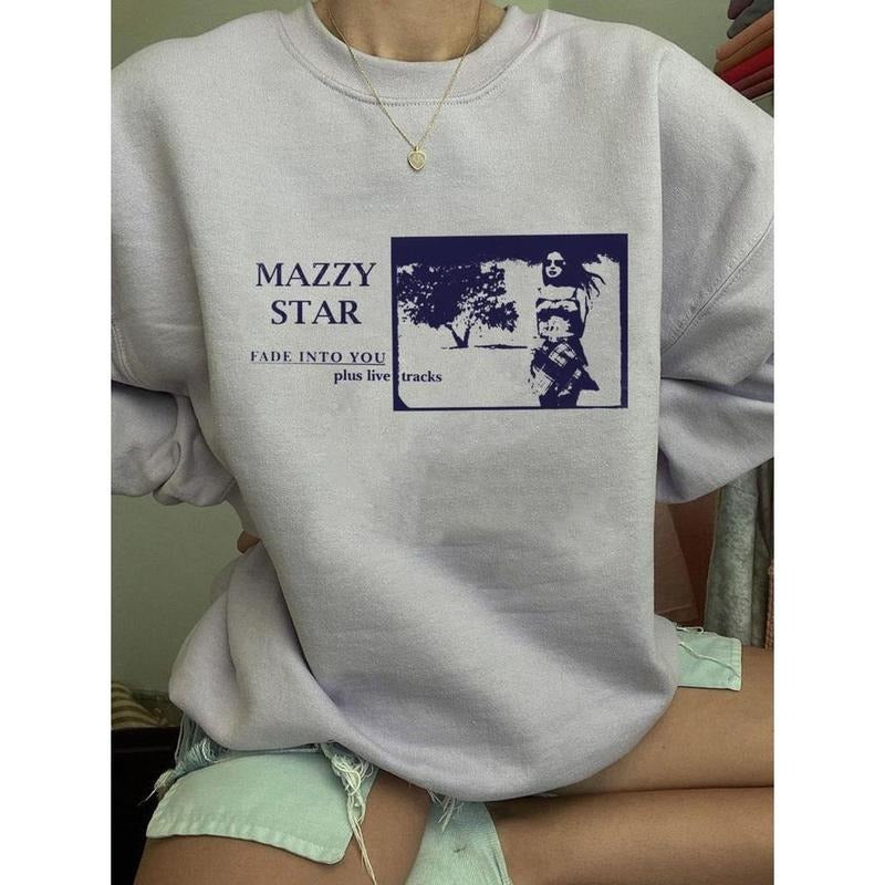 Vintage Mazzy Star Sweatshirt , Mazzy Star indie Sweatshirt , T-Shirts, Hoodie | GrindPrints.com