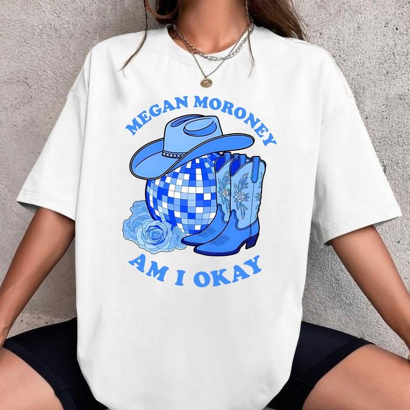 Vintage Megan Moroney T-shirt Am I Okay Sweatshirt Am I Okay Tour Merch Megan Moroney Graphic Bootleg Tee Gift For Fans...