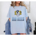Vintage Men's Mitchell & Ness Carolina Blue North Carolina Tar Heels T-Shirt, Football Shirt, Vintage Football Shirt,...