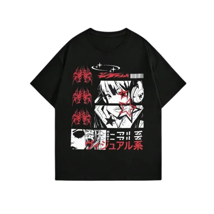 Vintage Men's Regular Fit Cartoon & Letter Print Drop Shoulder Graphic Tee, Sweatshirt, Hoodie Gift For Women Top...
