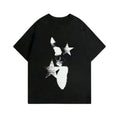 Vintage Men's Regular Fit Star & Eye Print Round Neck Graphic Tee, Sweatshirt, Hoodie Gift For Women Top Womenswear...