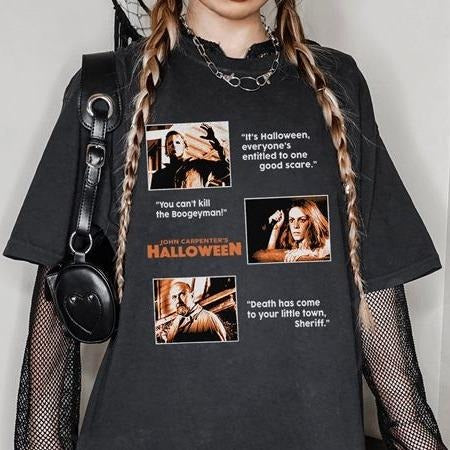 Vintage Michael Myers Tee | Michael Myers Shirt | Horror Halloween Shirt | Halloween End Shirt | Serial Killer Shirt |...