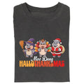 Vintage Moo Deng HalloThanksMas Graphic Tee, Funny Moo Deng Shirt, Halloween Shirt, ThanksGiving Shirt, Christmas Shirt,...