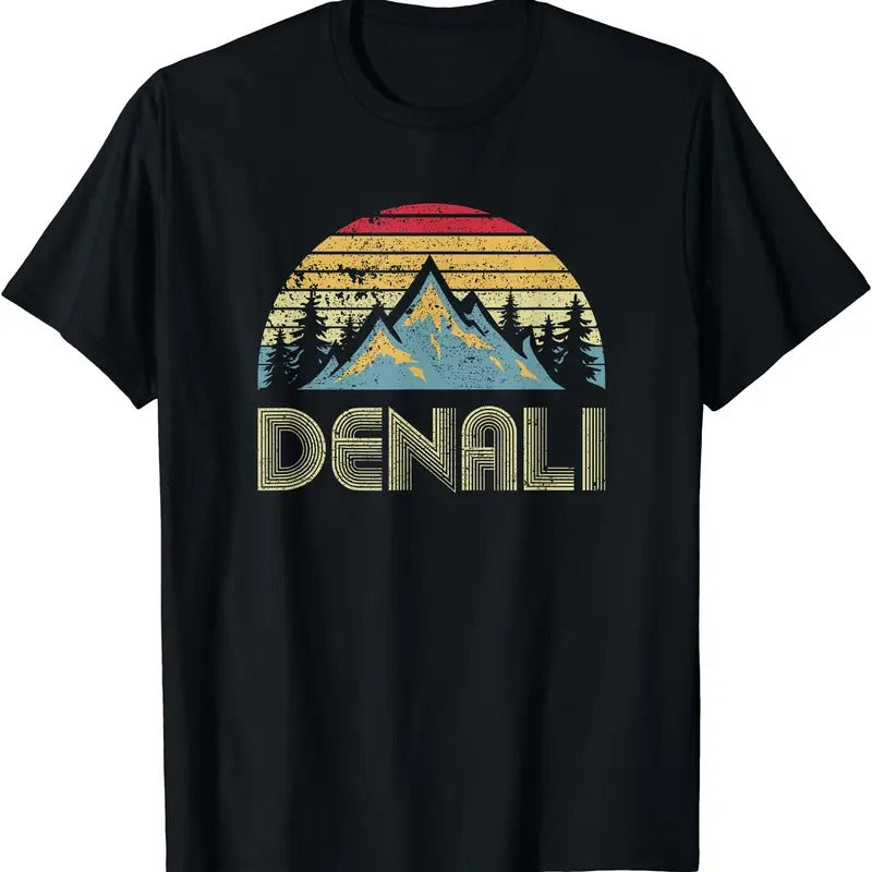 Vintage Mt. Denali National Park Alaska Mountain T-Shirts, Hoodie, Sweatshirt
