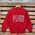 Vintage Ncaa Ball State Sweatshirt Ball State Pullover Sweater Ball State Crewneck Jumper Ball State Print Graphic Logo...
