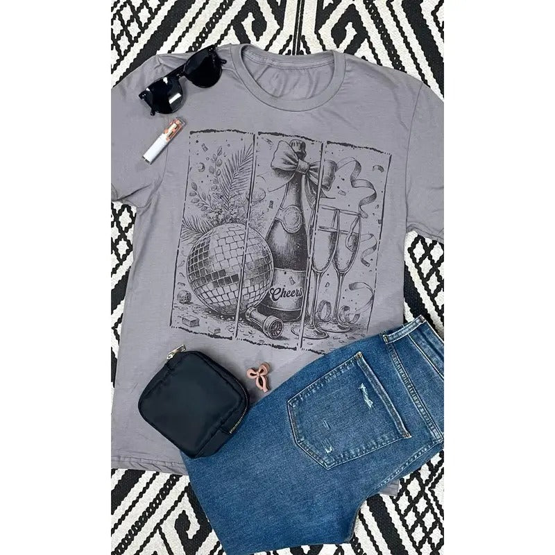 Vintage New Years Graphic T-Shirt Hoodie, Sweatshirt | GrindPrints.com
